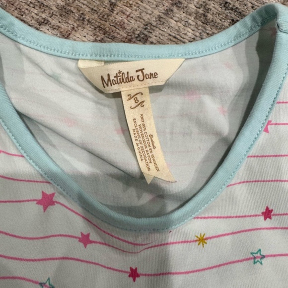 Matilda Jane Holiday Shirt size 8 - Picture 2 of 2